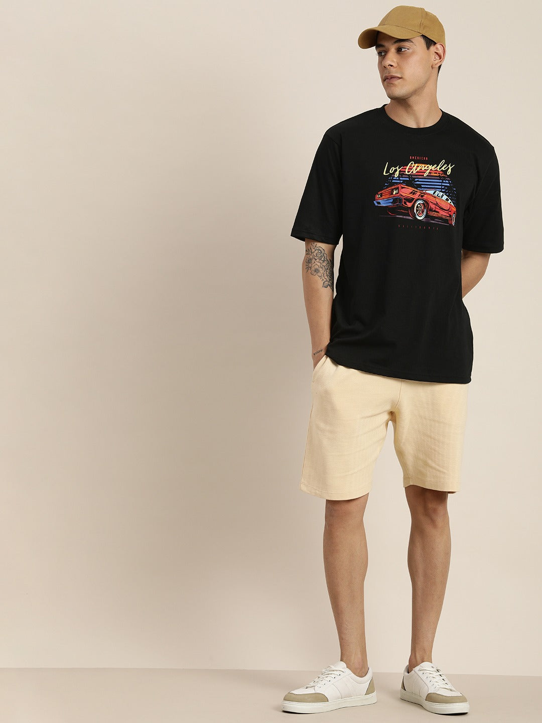 Men's American Oversized Graphic Tee