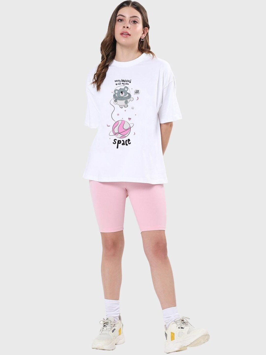 Women's Rider Space Oversized Graphic Tee