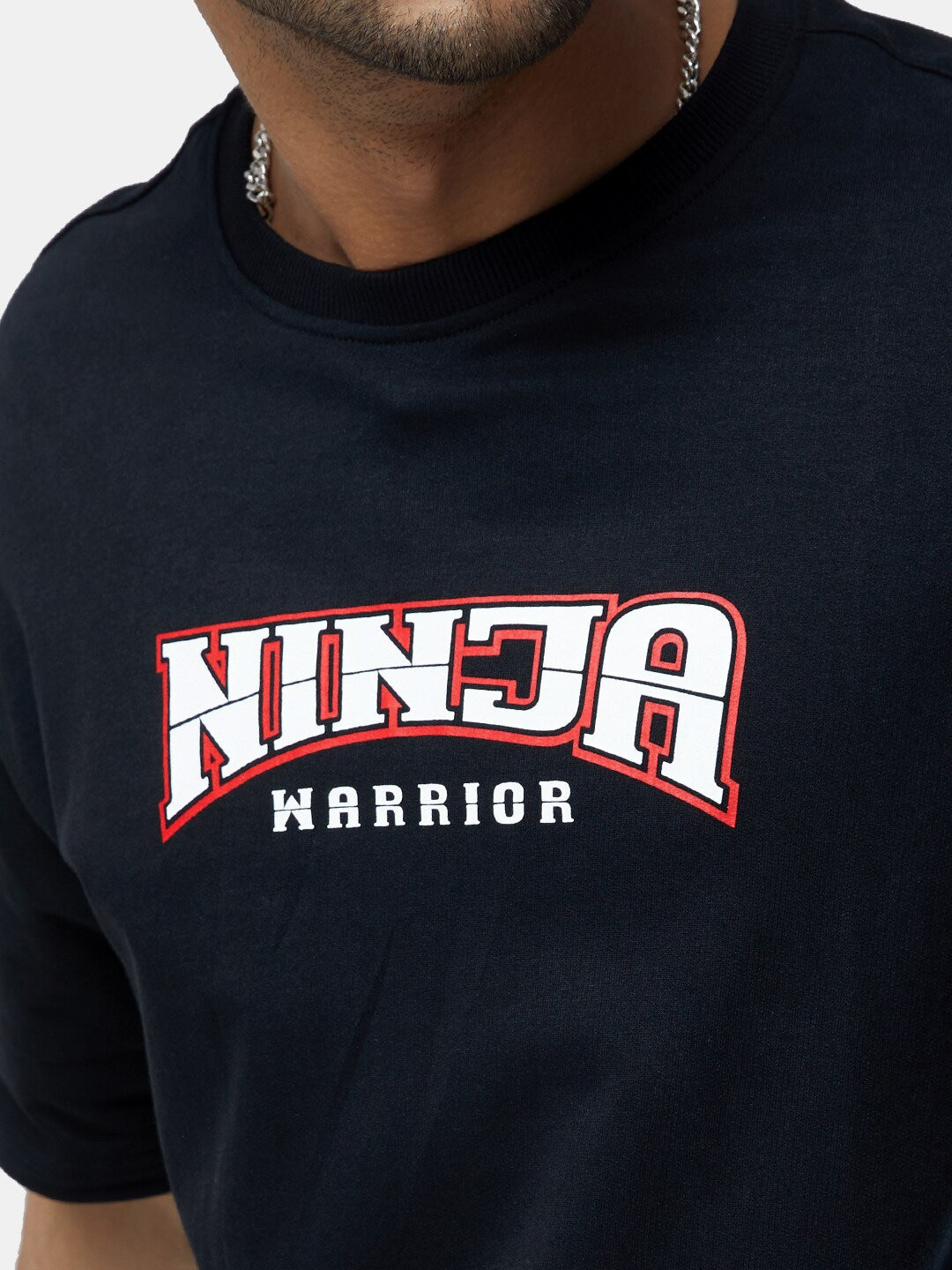 Men's Ninja Oversized Graphic Tee