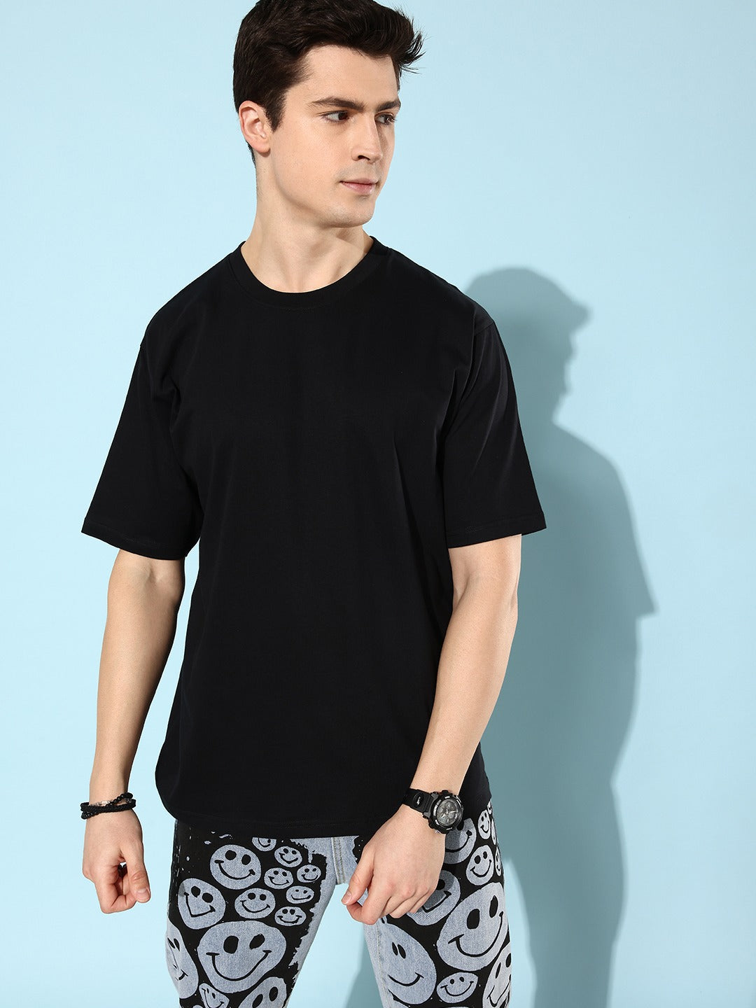 Men's Soul Is On Fire Oversized Graphic Tee