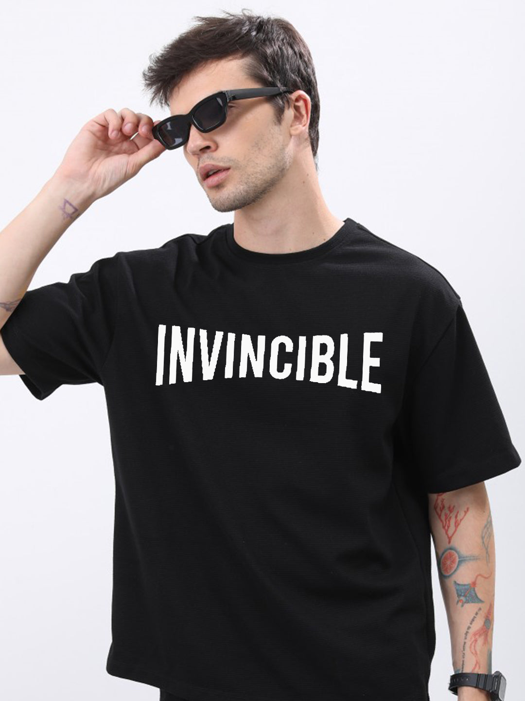 Men's Invincible Oversized Graphic Tee