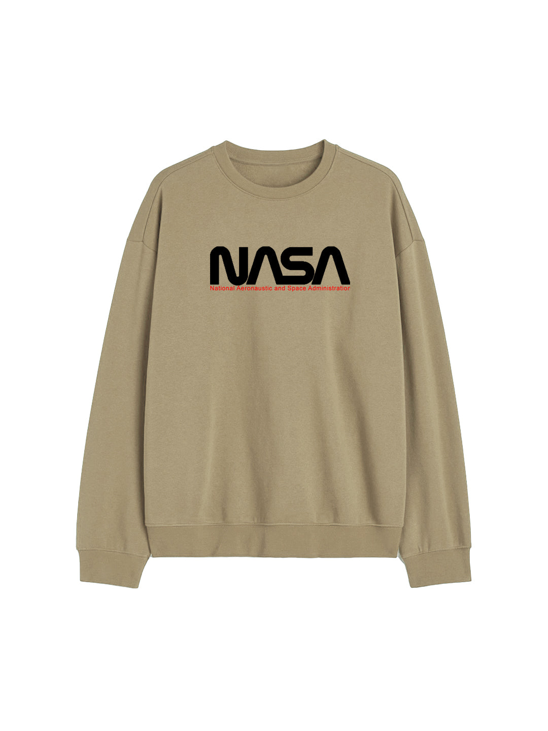 Oversized NASA Heavy Fleece Printed Sweat