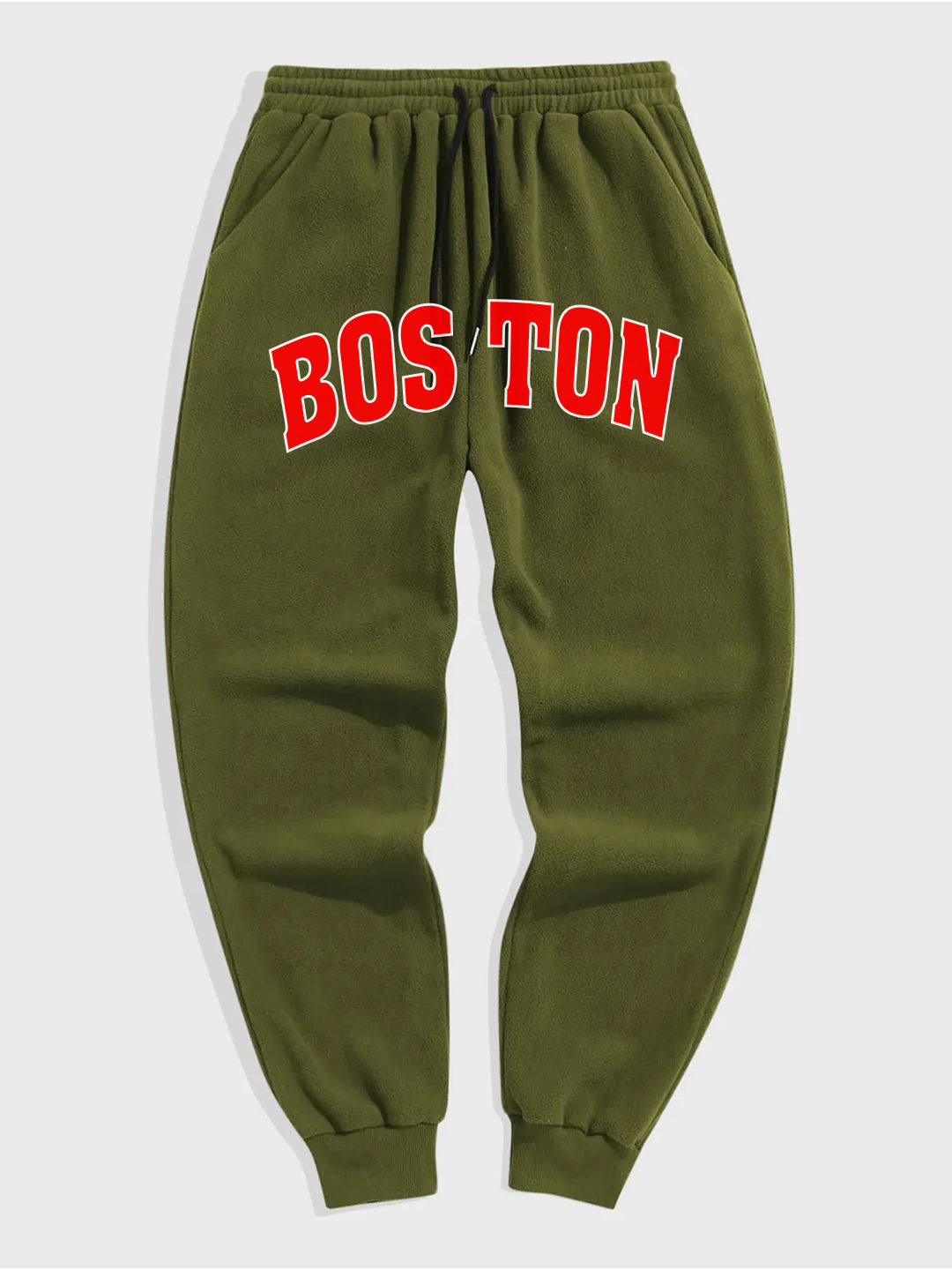 BOSTON Printed Heavy Fleece Trouser / Jogger Pant