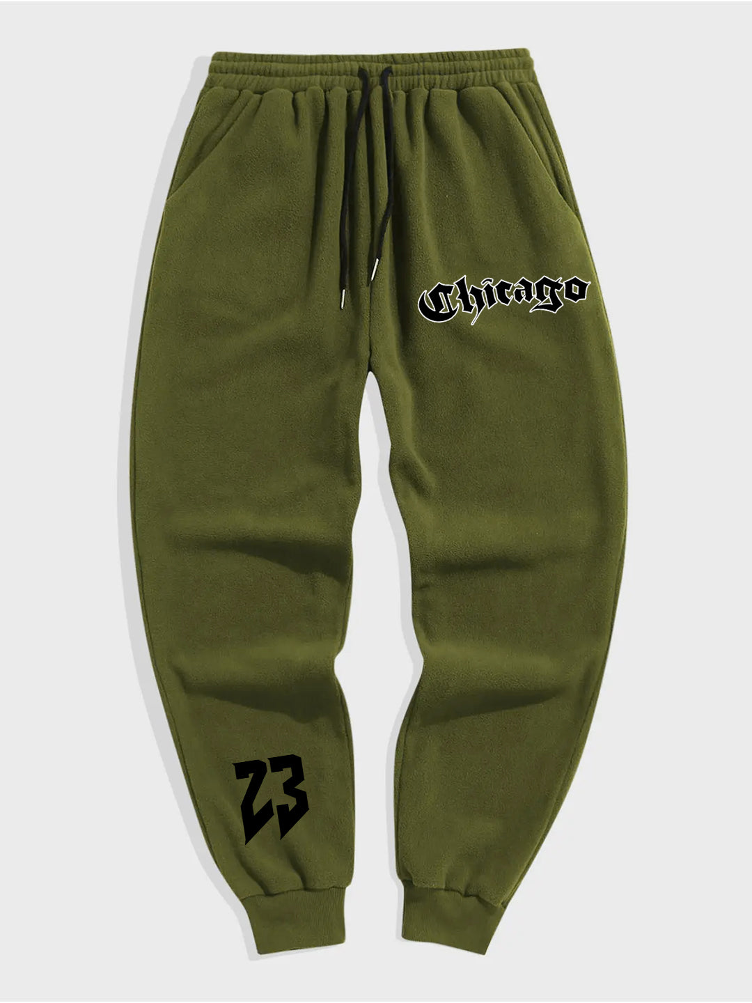 Chicago 23 Printed Heavy Fleece Trouser / Jogger Pant