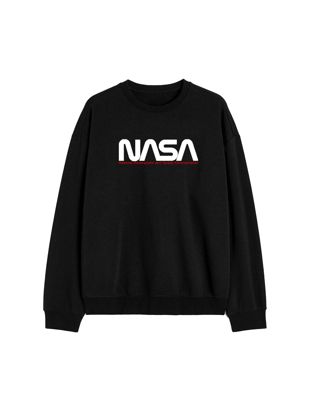 Oversized NASA Heavy Fleece Printed Sweat